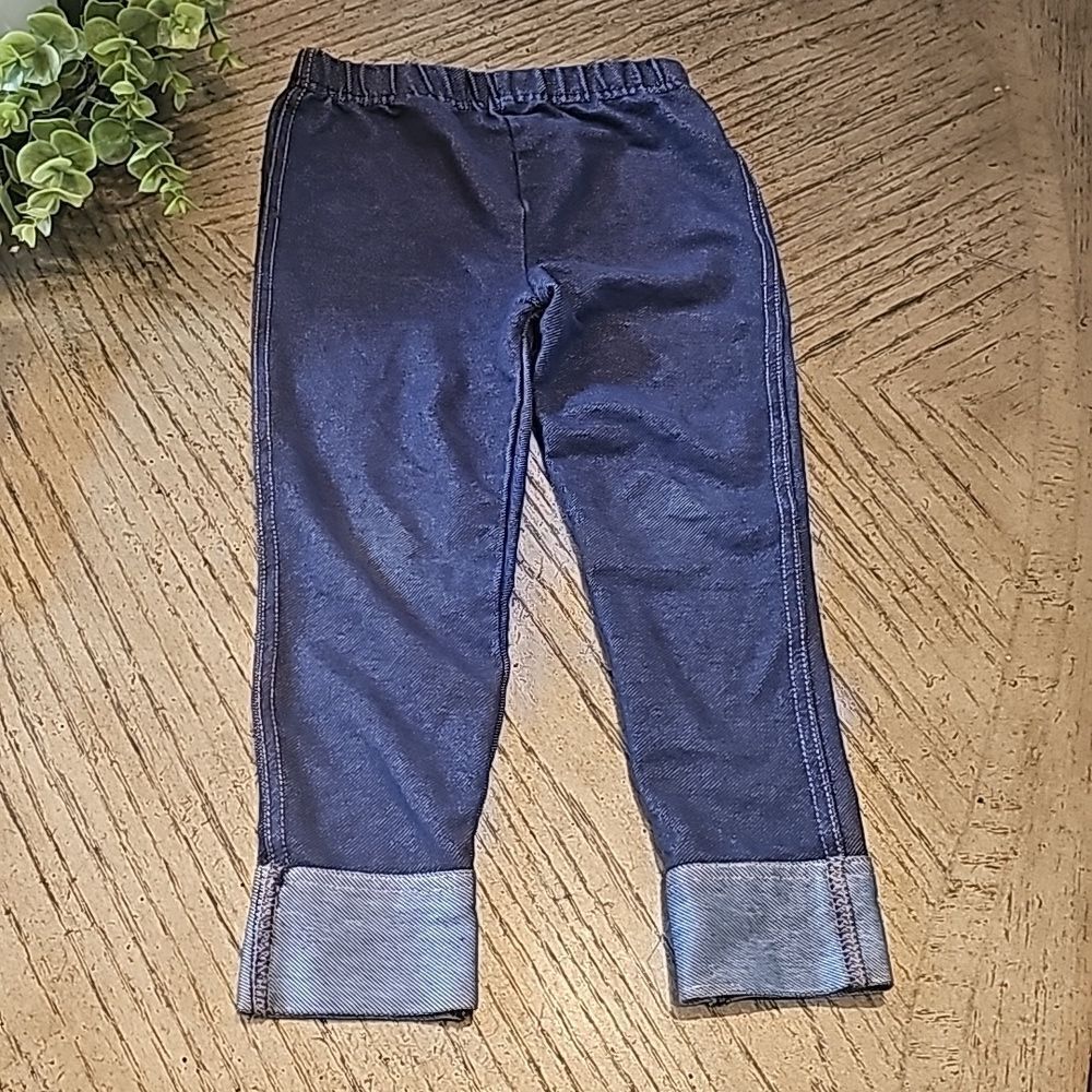 Denim jegging leggings size 5